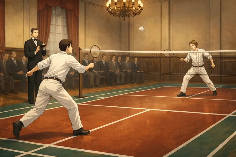 バドミントンの競技化の図｜ルール統一と対戦スポーツ成立