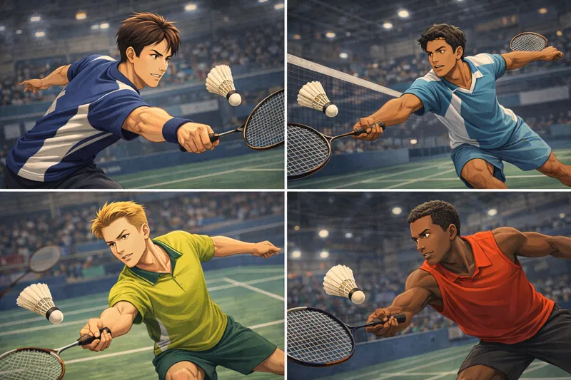 バドミントンの世界普及の図｜各国選手による国際競技化