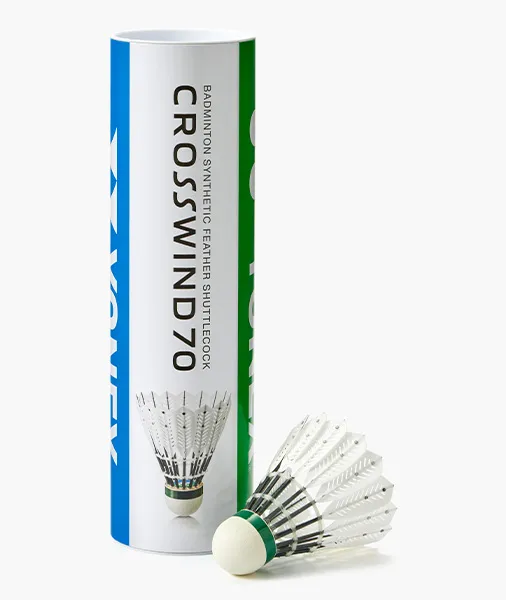 ヨネックス CROSSWIND 70のシャトル筒とシャトル本体のイメージ